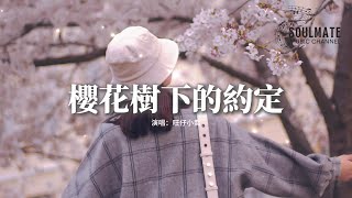 旺仔小喬 - 櫻花樹下的約定『是誰醉酒策馬我嘶吼望斷天涯，是誰妙麴生花我十指談笑風華，是誰高歌天下我目送海角餘霞，是誰撥亂絲髮我愁思默語不答。』【動態歌詞MV】