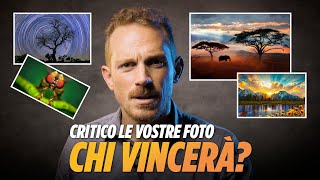 CRITICO e COMMENTO LE TUE FOTO più belle! Come migliorare le immagini con i consigli di un fotografo