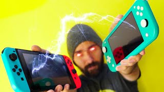 Switching Nintendo Switch Lite and Switch!