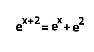A nice exponential equation || Olympiad Math Algebra Question