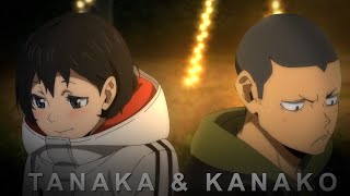 「AMV」▸ Haikyuu!! Tanaka And Kanoka   ♪ Fall For you