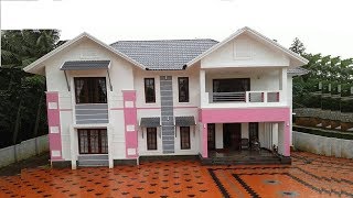 Modern Double Floor House 1800 Sft for 18 Lakh | Elevation | Interiors