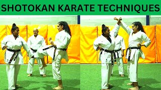 shotokan karate techniques for beginners