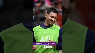 Messi DEBUT vs Reims 🔥 #shorts #messi #messipsg