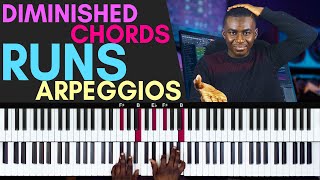 Diminished Chords Runs / Arpeggios