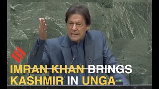 At UNGA, Imran Khan raises Kashmir, targets Narendra Modi