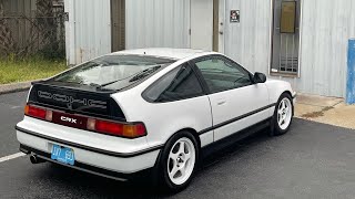 STEVE'S CRX and memory ,It get’s some LHT TLC