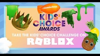 Roblox Kids Choice Awards 2017 Nickelodeon