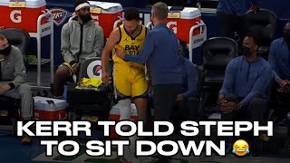 Stephen Curry Wanted To Set The 3PT Record But Steve Kerr Wouldn't Let Him Back In