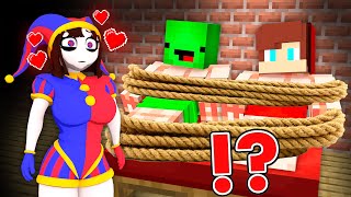 JJ and Mikey Got Kidnapped by GIRL in Minecraft Challenge - Maizen