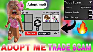 OP ADOPT ME TRADE SCAM SCRIPT     | 🦄 (FORCE ACCEPT, FREEZE TRADE+MORE!)[°PASTEBIN°] 💝