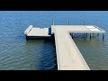 MARINE CONTRACTOR VLOG/ Trex decked platform 14,000 lbs. submersible boat lift