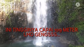 PERTAMA KALINYA MENATAP DARI DEKAT, TINGGINYA AIR TERJUN TAKAPALA CAPAI 109 METER!