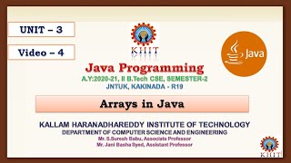 JAVA Unit 3 Video 4