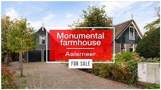 Very attractive and monumental farmhouse in Aalsmeer