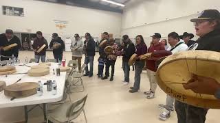 Troy Tootoosis live Thunderchild round dance 2023