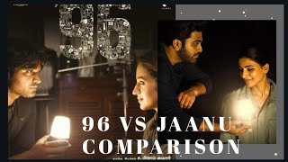 96 vs jaanu | 96 movie remake Jaanu Comparison | Tamil vs Telugu