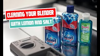 Cleaning your blender with lemon and salt | blender review