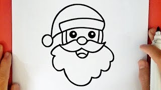 HOW TO DRAW SANTA CLAUS