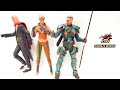 DC collectibles Arkham origins Redhood Joker, Copperhead & Deathstroke three pack figures review