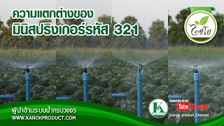 ความแตกต่างของมินิสปริงเกอร์ รหัส 321