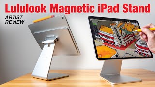 Artist Review: Lululook Magnetic Stand for iPad Pro and Air 4