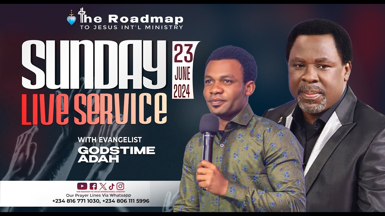 Sunday Live Service 23rd June 2024 Youtube