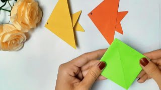 How to Make a Paper Flying Fish, Origami - DIY Rich Paper Tutorial