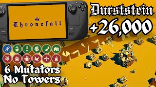 Thronefall on Steam Deck: Durststein +26,000 No Towers 6 Mutators (No Commentary)