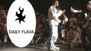 The art of footwork blowups. Bboy Shisho from I Love Footwork. Daily Flava #26.