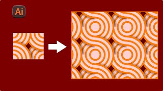 Create a Seamless Geometric pattern in Adobe illustrator tutorial