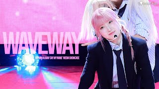 [위키직캠][4K] 세이마이네임 'WaveWay' 혼다 히토미 focus - 241015 미니 1집 'SAY MY NAME' media showcase stage cam