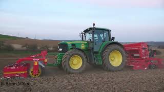 [4K] Aussaat 2023 John Deere 6830 \u0026 Kuhn Combiliner Sitera 3000