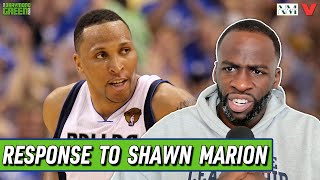 Draymond Green CLAPS BACK at Shawn Marion's critiques about his defense for Gold