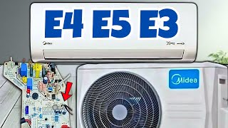 How to FIX E4, E5, E3 Errors In Midea Mini Split AC Easily!