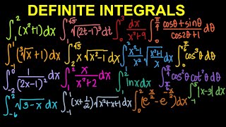 Definite Integrals Part 2 (Live Stream)