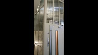 Nice Schindler elevator in glass shaft @ Olten, Switzerland