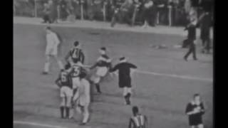 ECC 1959-60. Quarter-finals. Real Madrid - OGC Nice. Highlights.