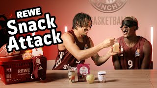 REWE Snack Attack - Isaac Bonga, Nelson Weidemann und Ivan Kharchenkov im Duell | FCBB