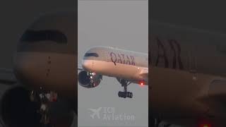 Qatar Airways | A350-1041 | A7-ANJ | 인천공항 착륙 #shorts  #aviation #planes #planespotting #avgeek