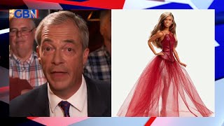 Nigel Farage MOCKS new transgender Barbie doll: 'That's solved all your problems for birthdays!'