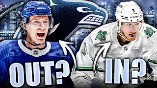 TYLER MYERS TRADE, JOHN KLINGBERG SIGNING? Vancouver Canucks Rumours Today NHL News (Dallas Stars)