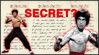 What was the letter Bruce Lee wrote to himself? (Goal Setting Motivation)