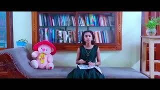 വായനാദിന സന്ദേശം ||  ദിയ  S പ്രമോദ് || World Reading Day || 19 -06- 2021