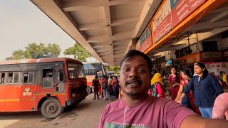 नाशिक-धुळे-शिरपूर Nashik to Dhule via Malegaon MSRTC Lalpari Bus Journey प्रवास एसटीचा 🤩