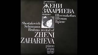 Schumann - Zheni Zaharieva (1975) Intermezzi op. 4