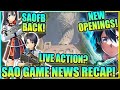 Live Action SAO? SAOFD & VS News, SAOFB Protag in Unital Ring! - Sword Art Online Games Event Recap