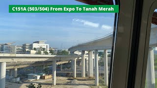 [Special In-Train Announcement][SMRT] C151A (503/504) from Expo to Tanah Merah