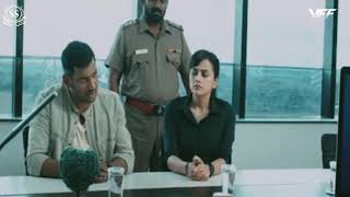 Vishal bets dialogue on Chakra movie | SS Entertainment | VFF
