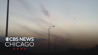 What caused the smell of smoke in Chicago on Thursday?